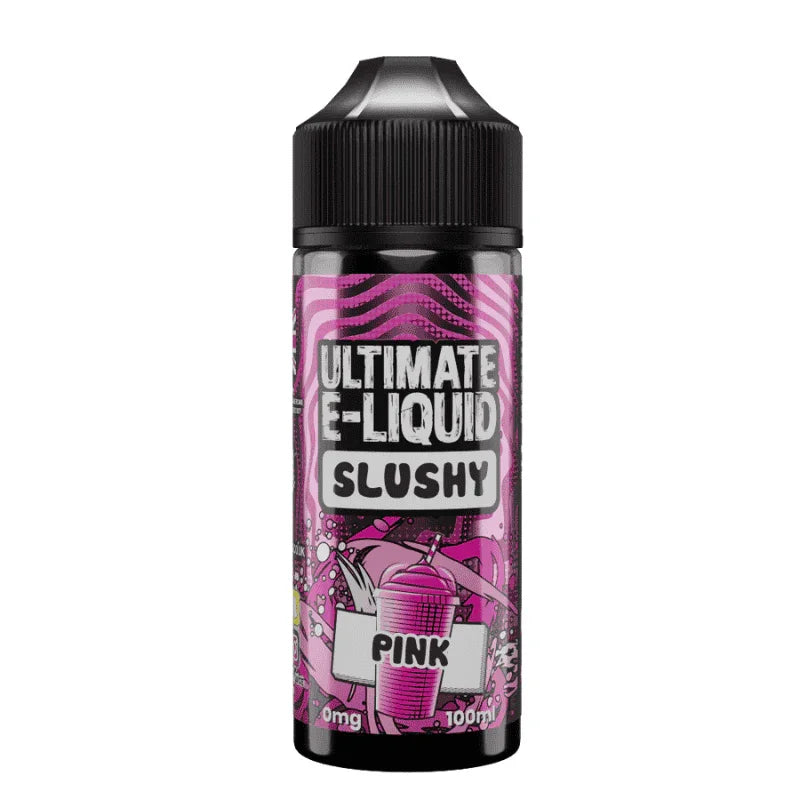 Ultimate Puff Slushy Vape E-Liquid Pink Colour