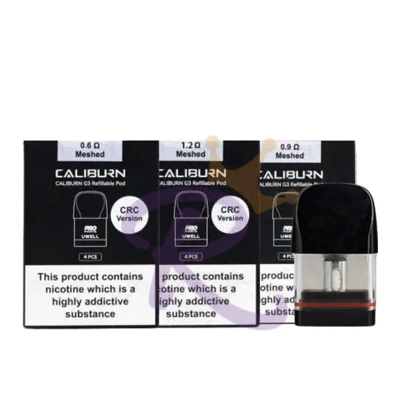 Uwell Caliburn G3 Replacement Pods - 9.99 Any 3 For 25 Uwell Caliburn G3 Replacement Pods - 9.99 Any 3 For 25