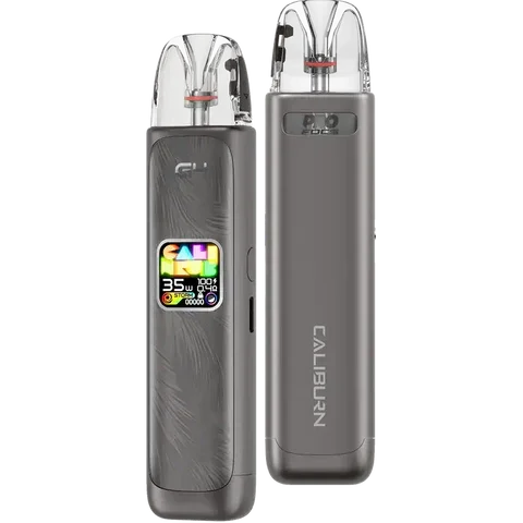 Uwell Caliburn G4 Refillable Pod Vape Kit Gunmetal Grey Colour