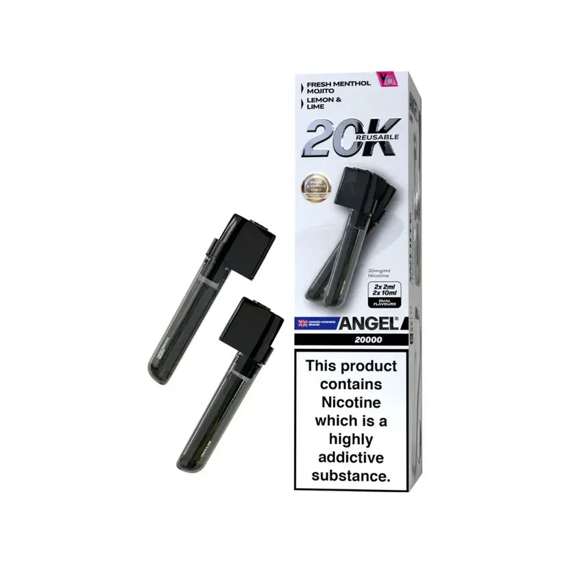 Vapes Bar Angel 20K Vape Pods White Edition Flavour