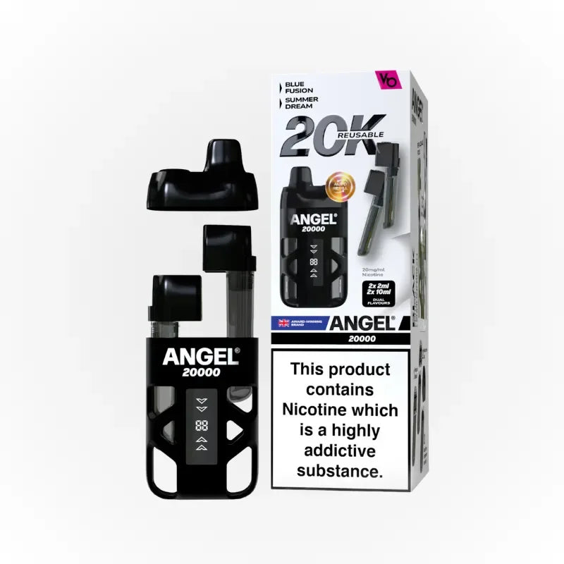 Vapes Bar Angel 20000 Pod Kit Black Edition Flavour