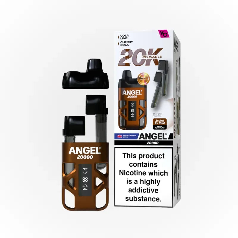 Vapes Bar Angel 20000 Pod Kit Brown Edition Flavour