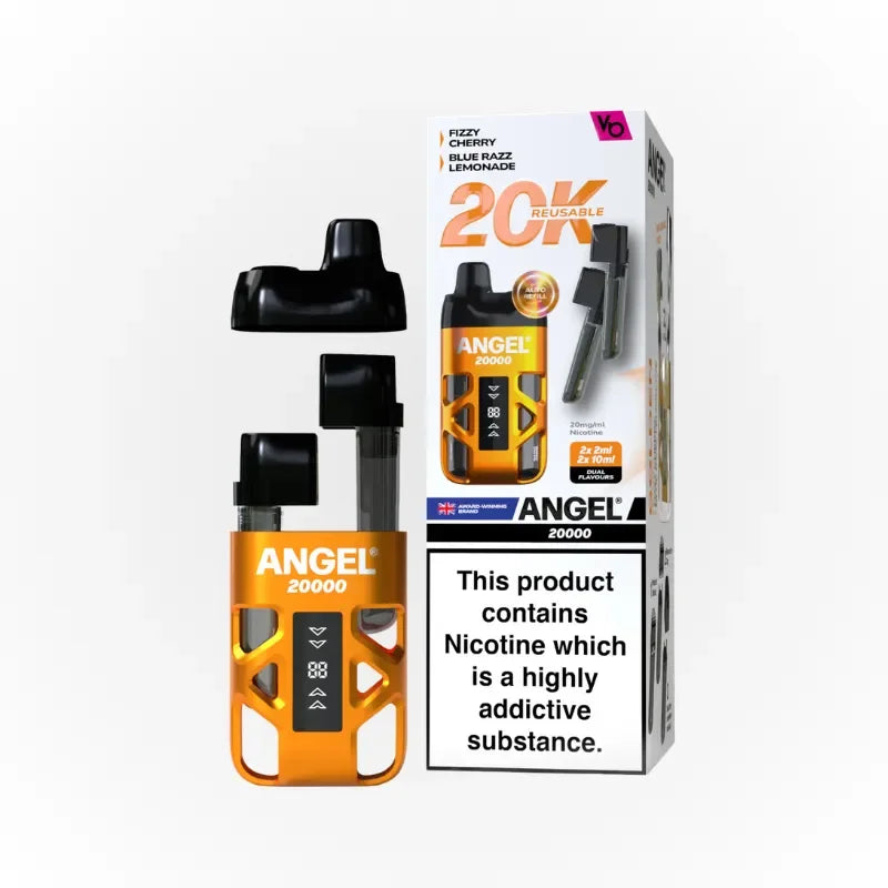 Vapes Bar Angel 20000 Pod Kit Golden Edition Flavour