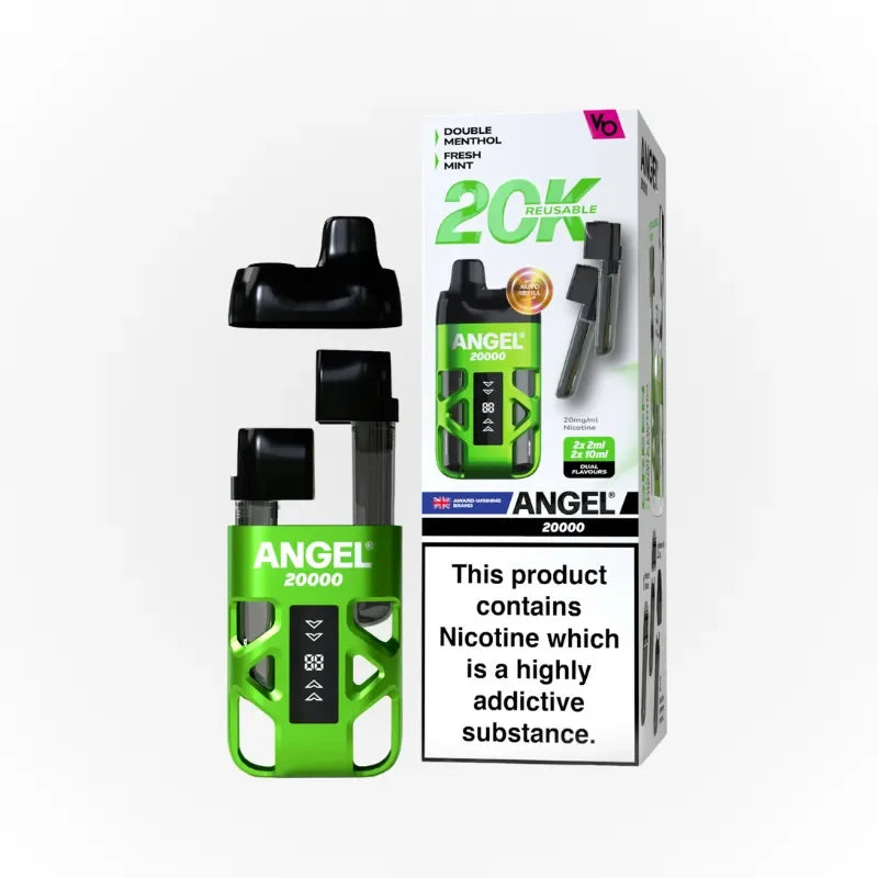 Vapes Bar Angel 20000 Pod Kit Green Edition Flavour