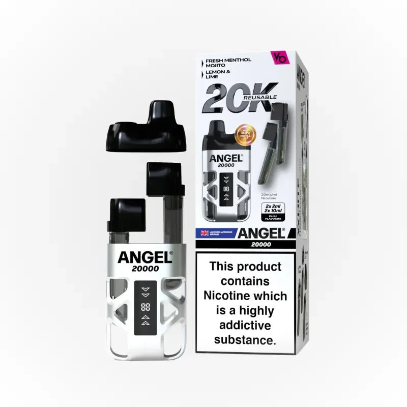 Vapes Bar Angel 20000 Pod Kit White Edition Flavour