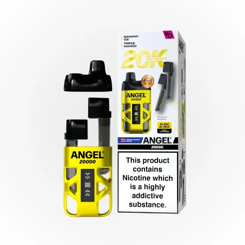 Vapes Bar Angel 20000 Pod Kit Yellow Edition Flavour
