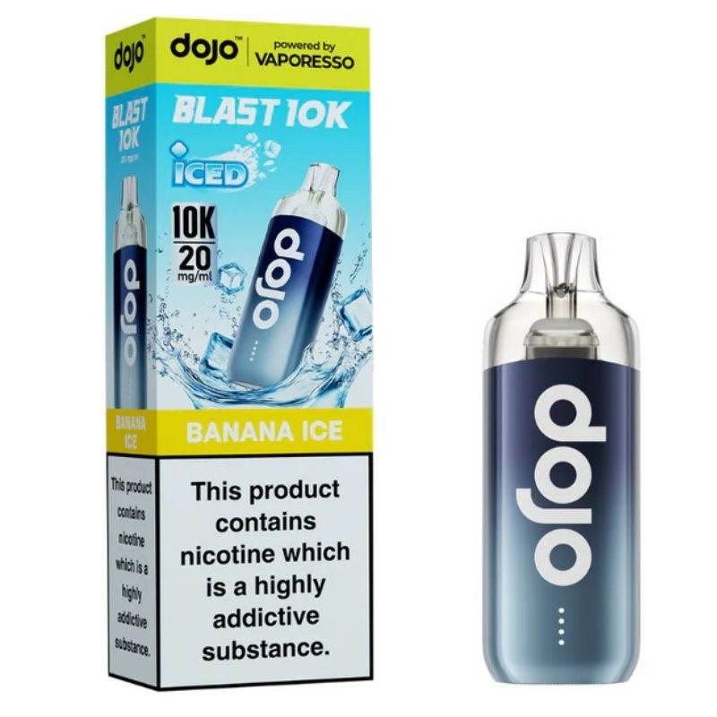 Vaporesso Dojo Blast 10k  Pod Kit Banana Ice Flavour