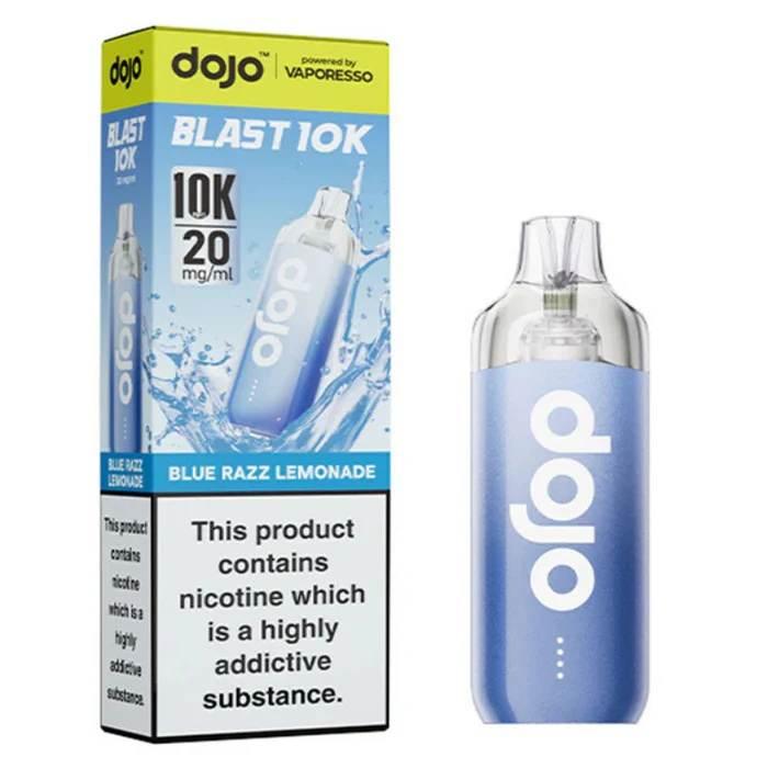 Vaporesso Dojo Blast 10k  Pod Kit Blue Razz Lemonade Flavour