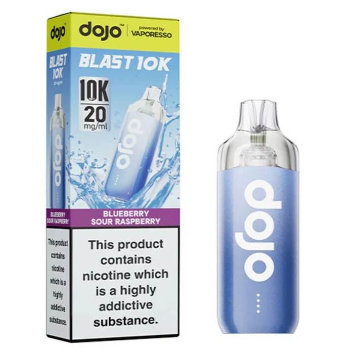 Vaporesso Dojo Blast 10k  Pod Kit Blueberry Sour Raspberry Flavour