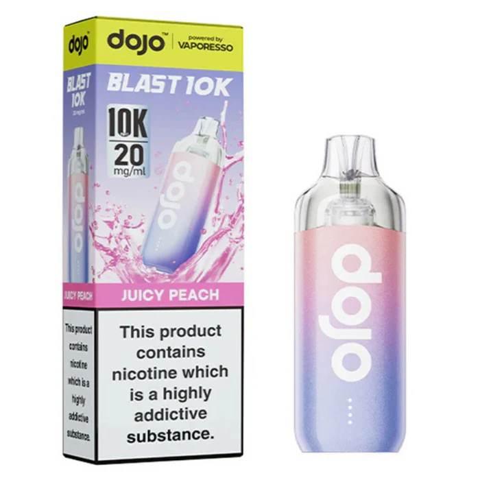 Vaporesso Dojo Blast 10k Pod Kit Juicy Peach Flavour