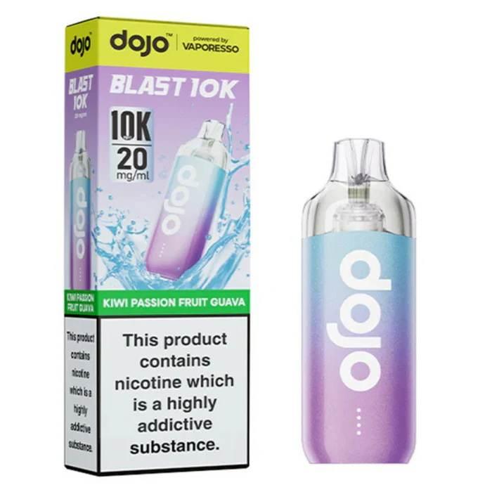 Vaporesso Dojo Blast 10k Pod Kit Kiwi Passion Fruit Guava Flavour
