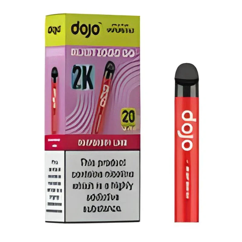 Vaporesso Dojo Blast 2000 Go Kit Raspberry Lime Colour