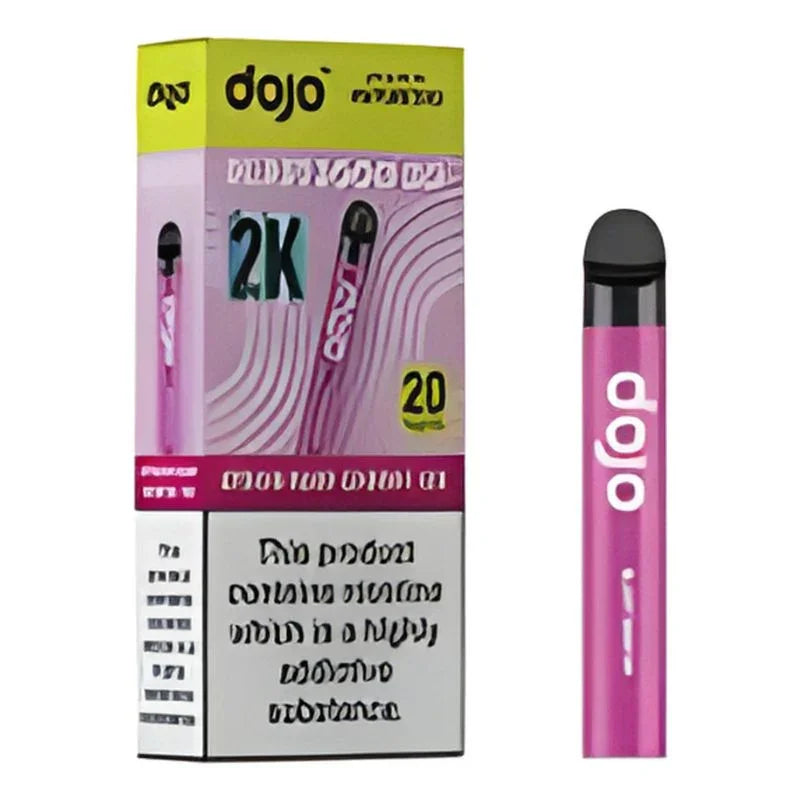 Vaporesso Dojo Blast 2000 Go Kit Strawberry Raspberry Cherry Ice Colour