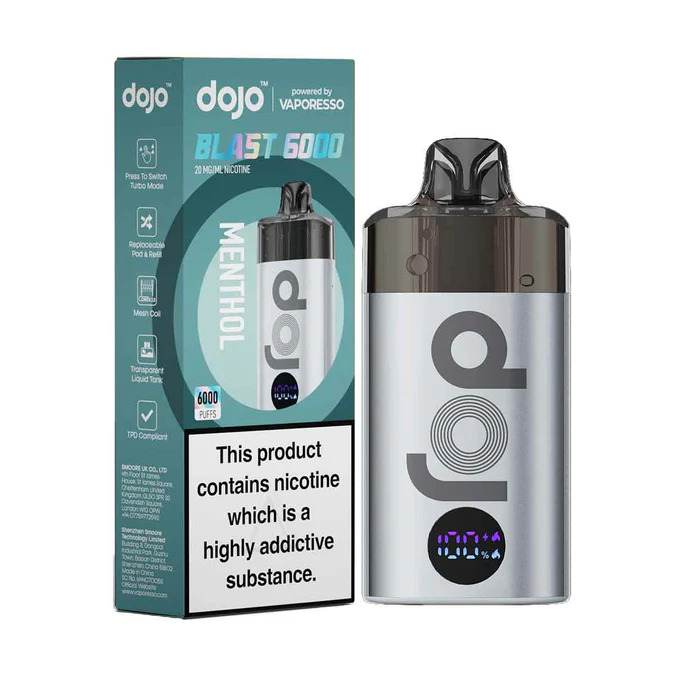Vaporesso Dojo Blast 6K Vape Kit Menthol Flavour