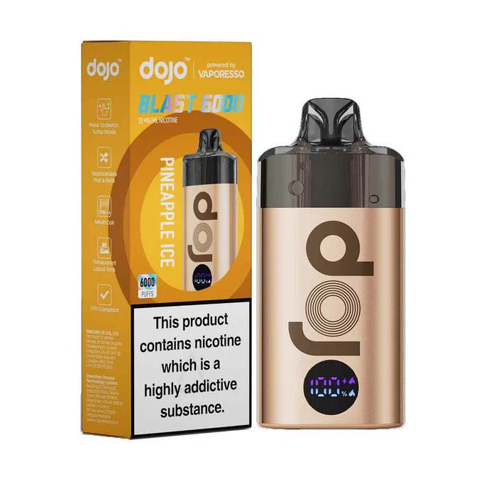 Vaporesso Dojo Blast 6K Vape Kit Pineapple Ice Flavour