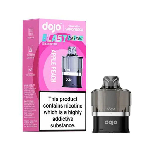 Vaporesso Dojo Blast 6000 Prefilled Pods Apple Peach Flavour