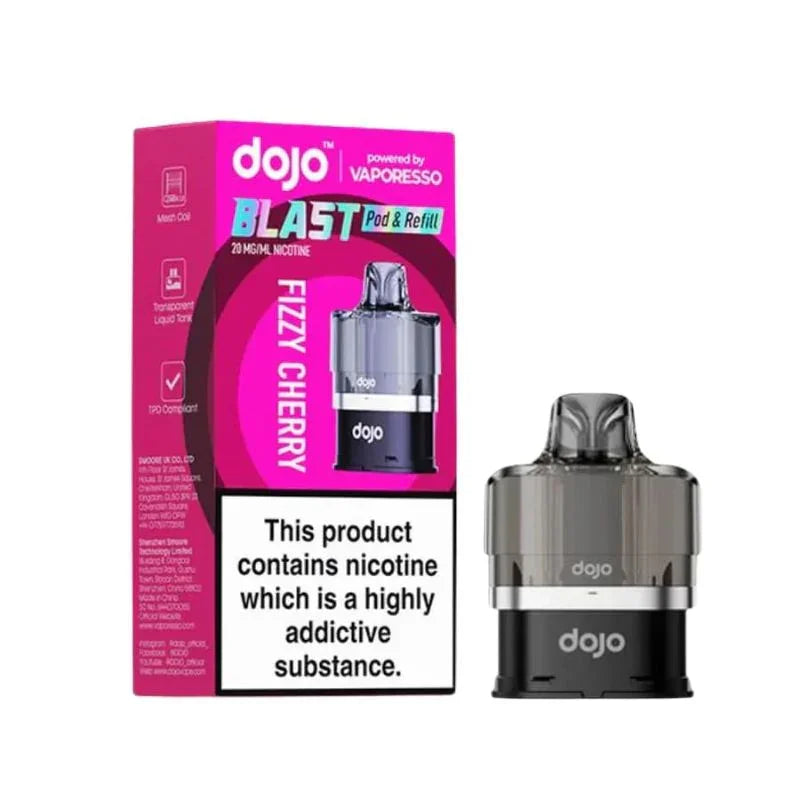 Vaporesso Dojo Blast 6000 Prefilled Pods Fizzy Cherry Flavour