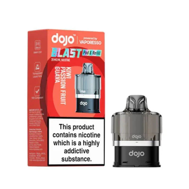 Vaporesso Dojo Blast 6000 Prefilled Pods Kiwi Passion Fruit Guava Flavour