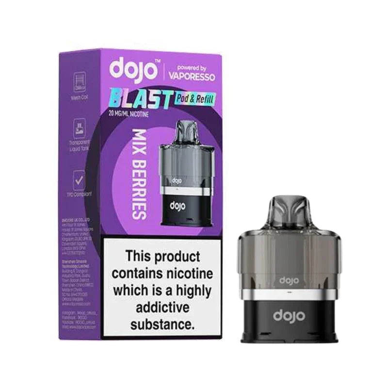 Vaporesso Dojo Blast 6000 Prefilled Pods Mix Berries Flavour