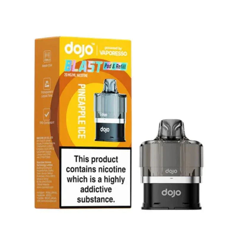 Vaporesso Dojo Blast 6000 Prefilled Pods Pineapple Ice Flavour