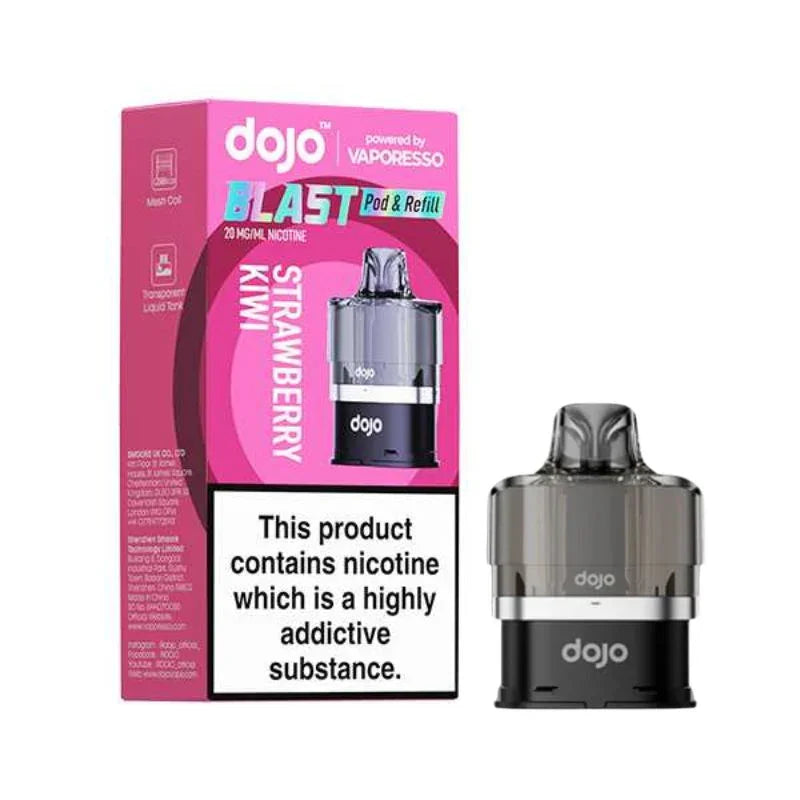 Vaporesso Dojo Blast 6000 Prefilled Pods Strawberry Kiwi Flavour