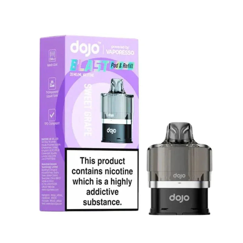 Vaporesso Dojo Blast 6000 Prefilled Pods Sweet Grape Flavour