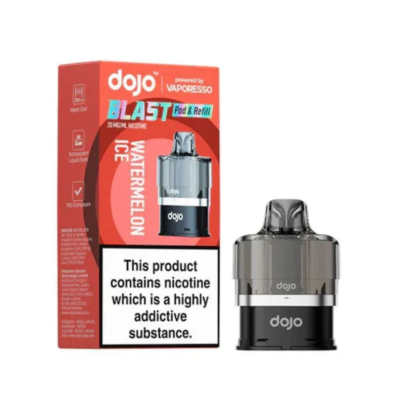Vaporesso Dojo Blast 6000 Prefilled Pods Watermelon Ice Flavour