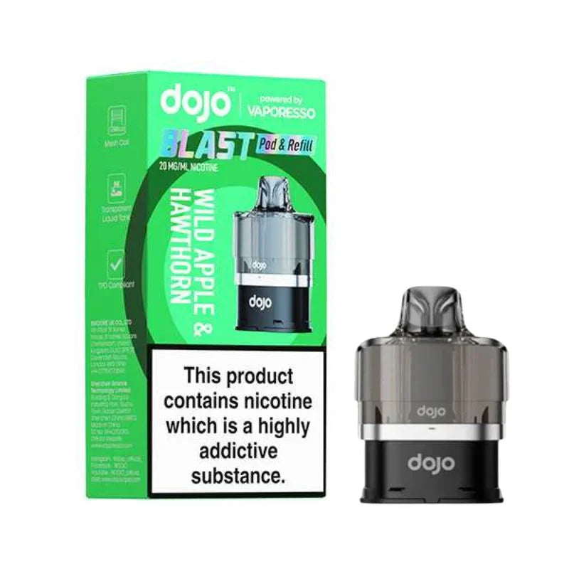 Vaporesso Dojo Blast 6000 Prefilled Pods Wild Apple And Hawthorn Flavour