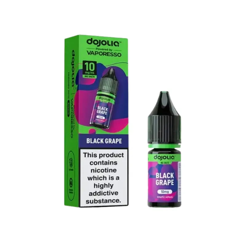 Dojoliq Nic Salts Black Grape Flavour