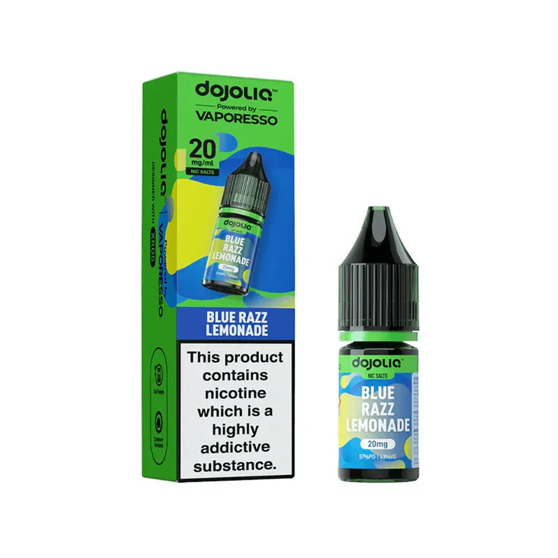 Dojoliq Nic Salts Blue Razz Lemonade Flavour