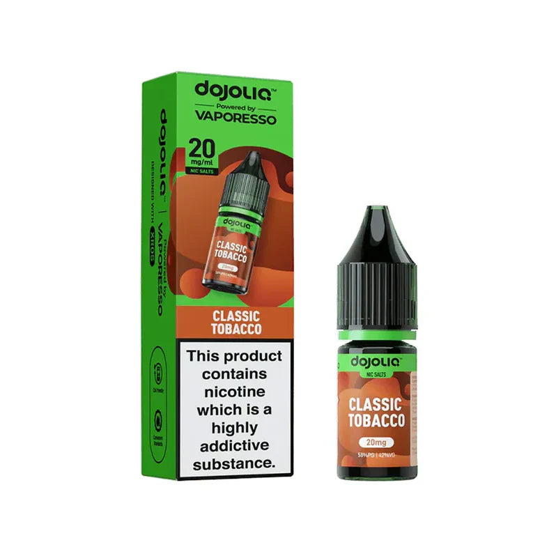 Dojoliq Nic Salts Classic Tobacco Flavour