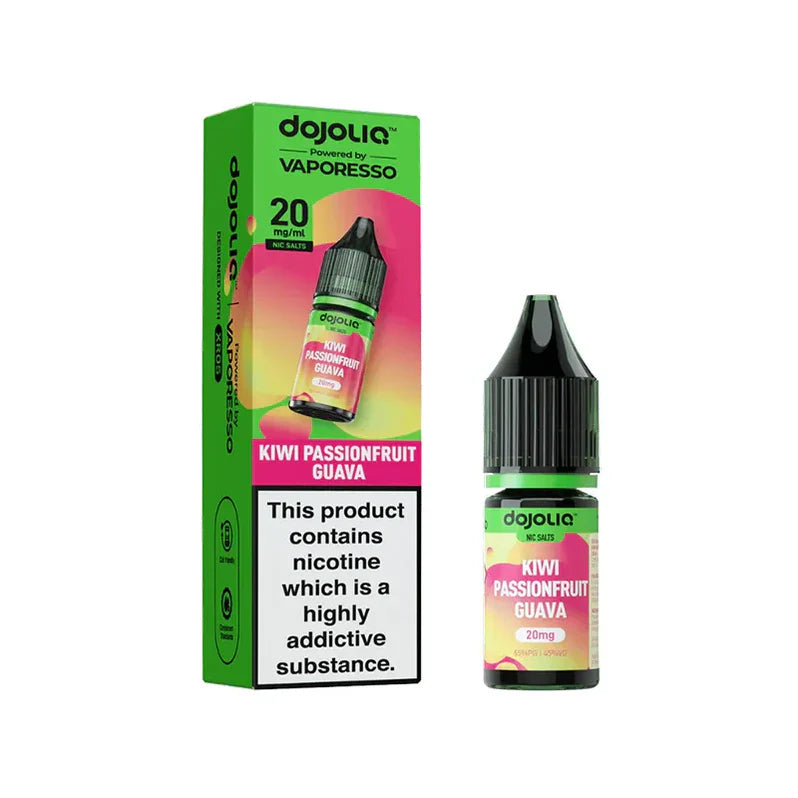 Dojoliq Nic Salts Kiwi Passionfruit Guava Flavour