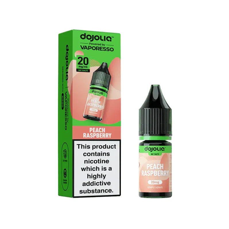 Dojoliq Nic Salts Peach Raspberry Flavour