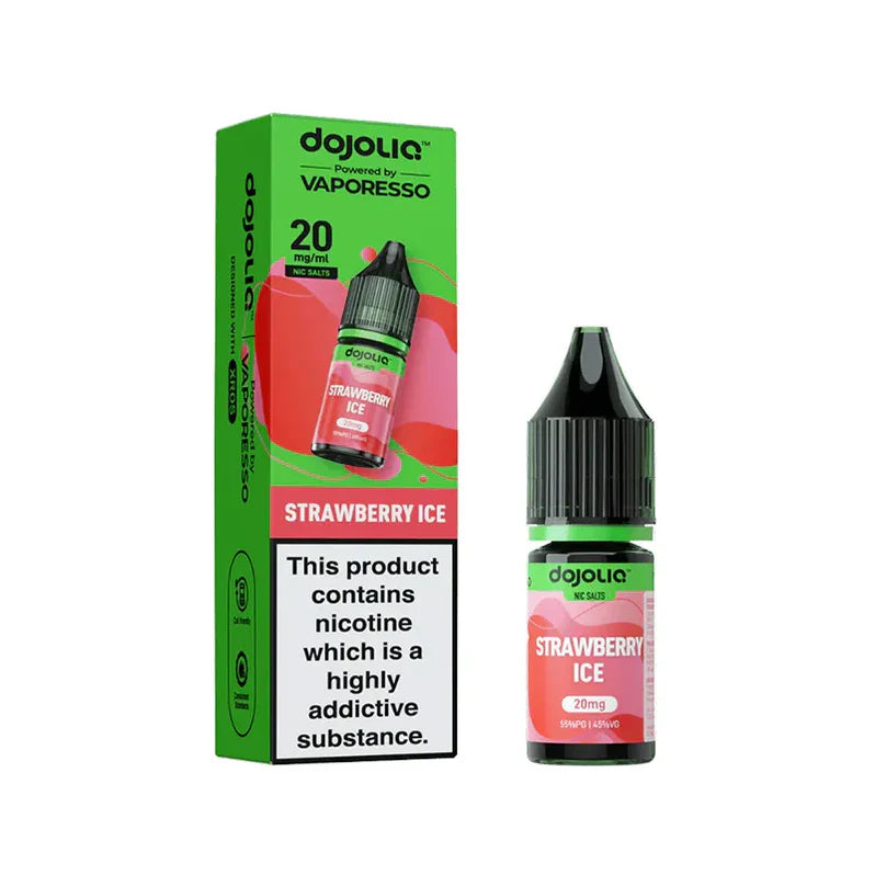 Dojoliq Nic Salts Strawberry Ice Flavour