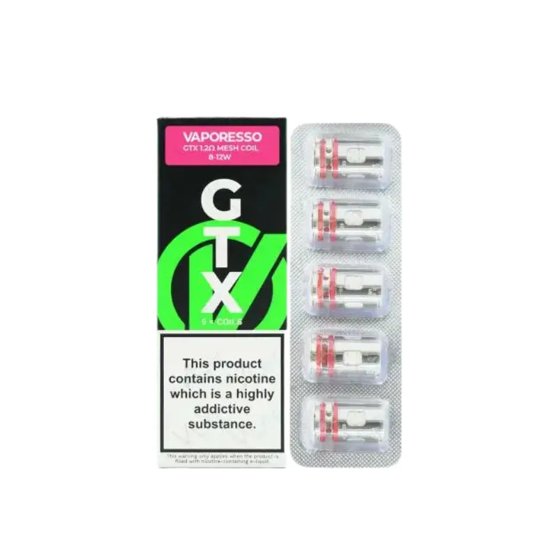 Vaporesso GTX Coils 1.2 Ohm Mesh Coil Resistence