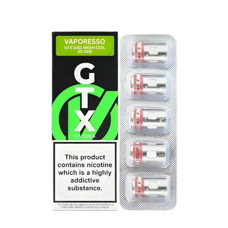 Vaporesso GTX Vape Pods 0.6 Ohm