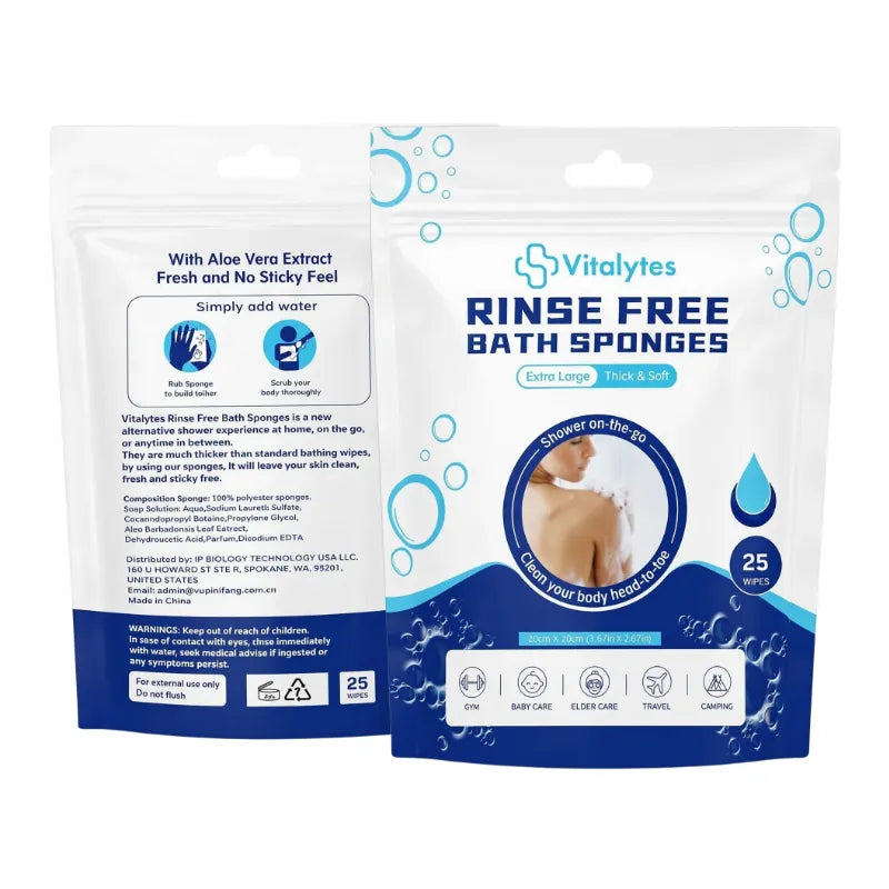 Vitalytes Rinse Free Bath Sponge Suggestion