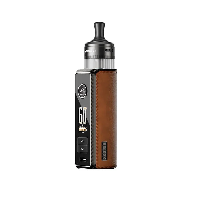 Voopoo Drag S3 Pod Kit Brown Colour