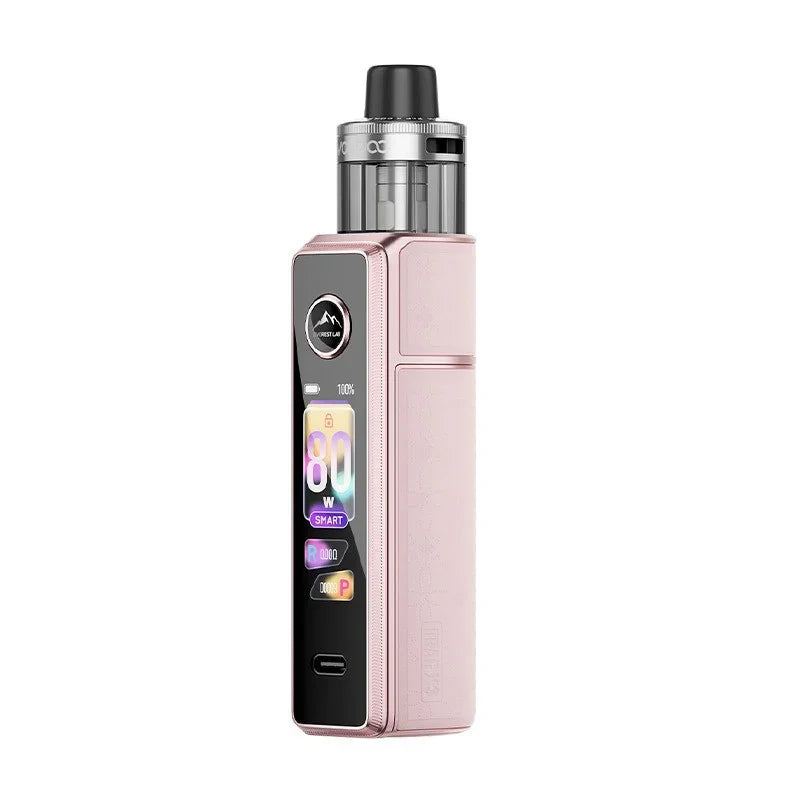 Voopoo Drag X3 Vape Refillable Kit Glow Pink Colour