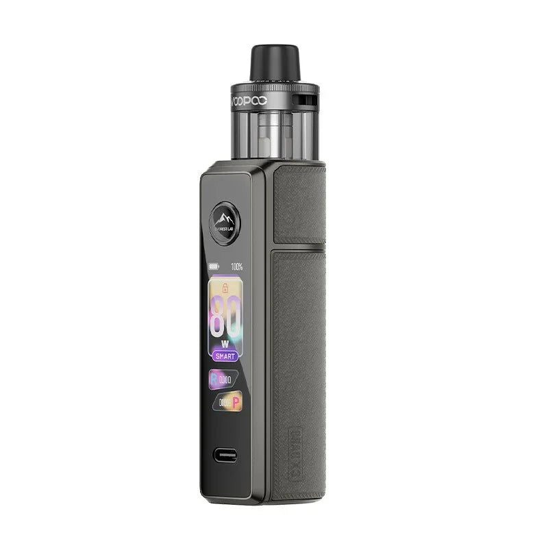 Voopoo Drag X3 Vape Refillable Kit Gray Metal Colour