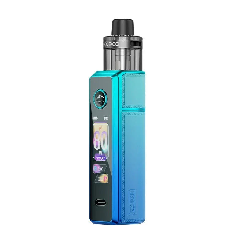 Voopoo Drag X3 Vape Refillable Kit Sky Blue Colour