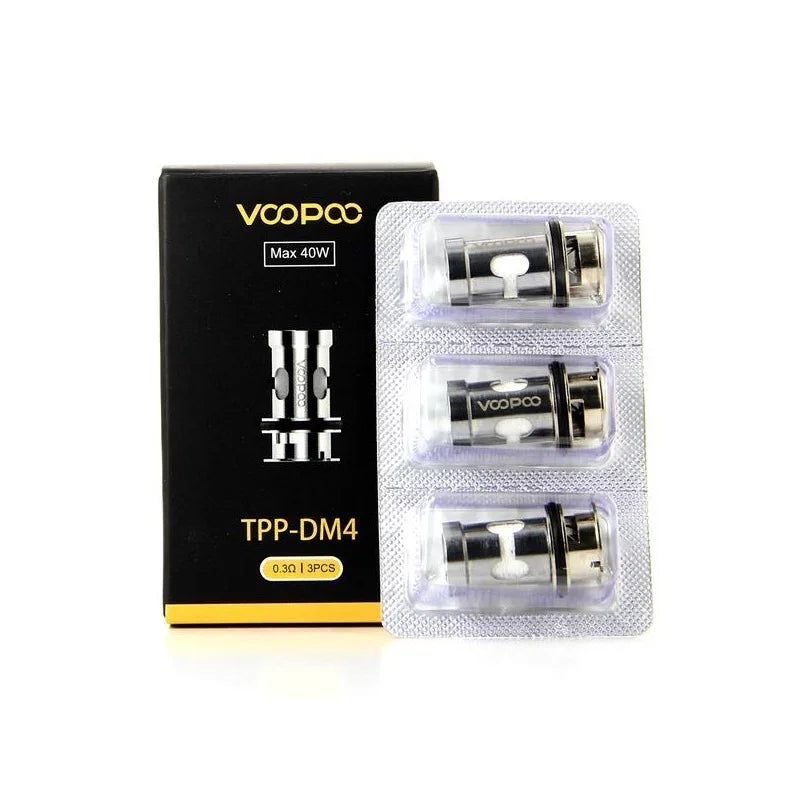 Voopoo TPP Replacement Coil DM4 0.3 Ohm Coil Resistence