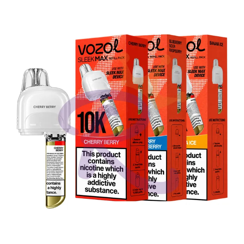 Vozol Sleek Max 10k Puffs Pods