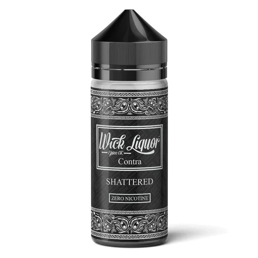 Wick Liquor 80/20 VG/PG Shortfill E-liquid Contra Shattered Flavour
