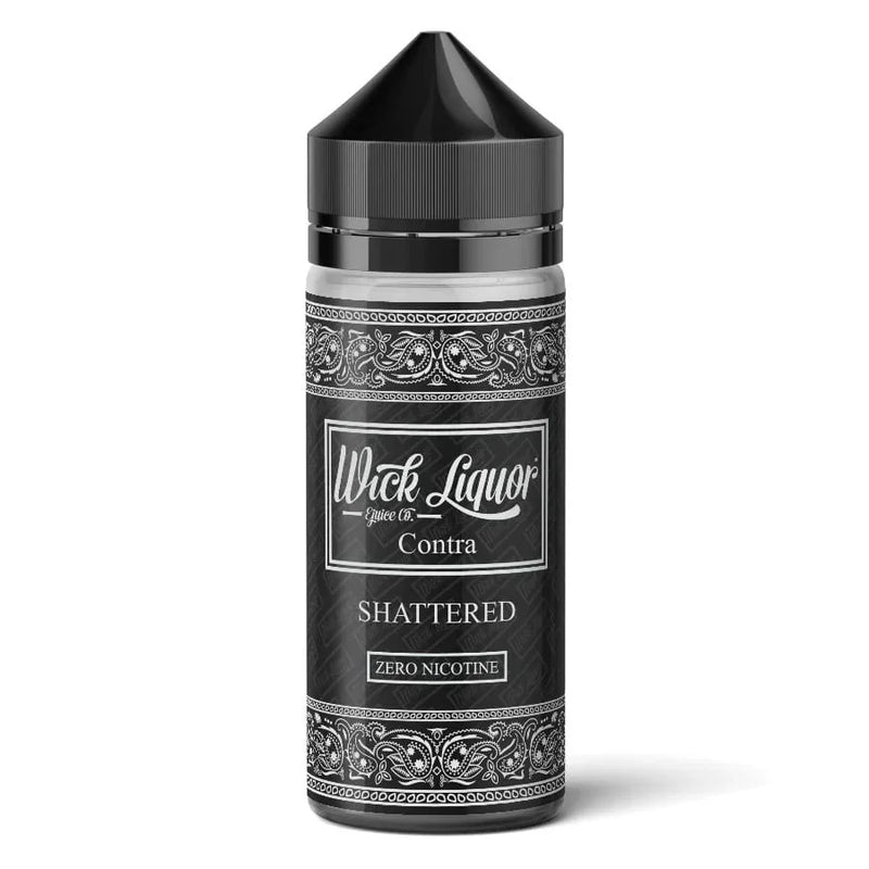 Wick Liquor 80/20 VG/PG Shortfill E-liquid Contra Shattered Flavour