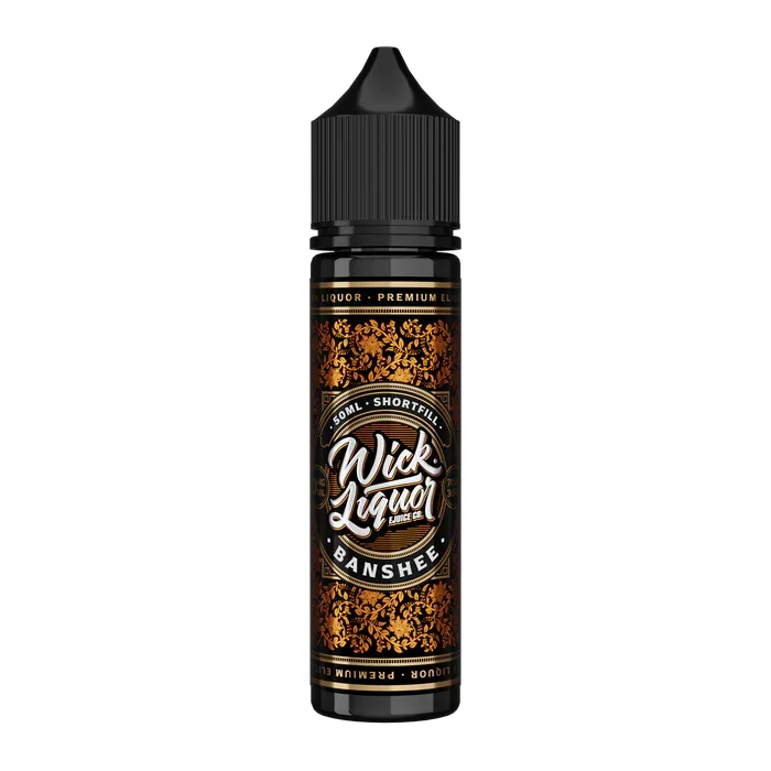 Wick Liquor 50ML Shortfill Vape Liquid Banshee Flavour