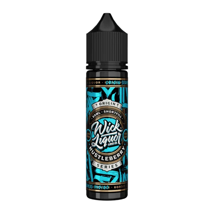 Wick Liquor 50ML Shortfill Vape Liquid Hustleberry Flavour