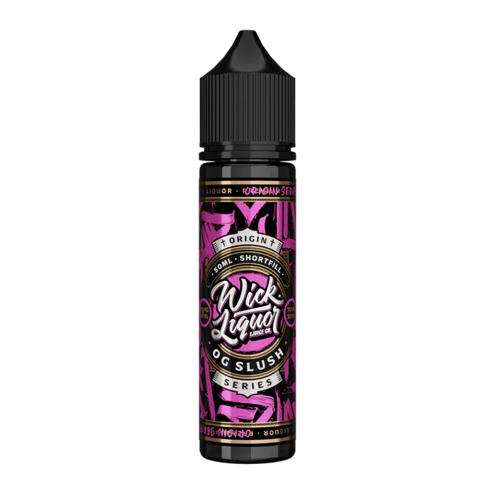 Wick Liquor 50ML Shortfill Vape Liquid OG Slush Flavour