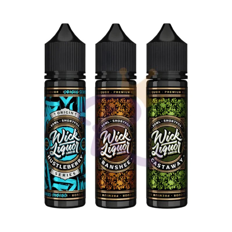 Wick Liquor 50ML Shortfill Vape Liquid