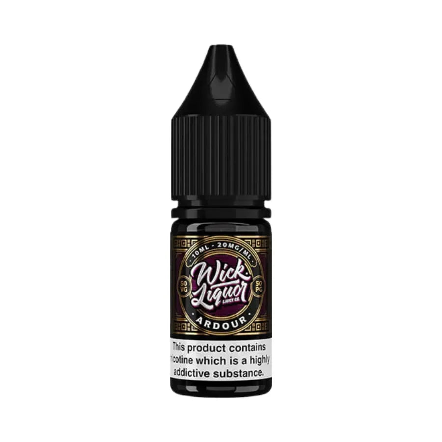 Wick Liquor Nicotine Salt Vape Juice Ardour Flavour